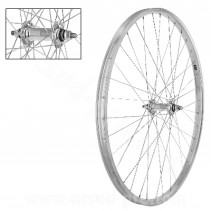 Roue avant 26" axe plein sans ecrou
