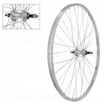 Roue arriere 26" a visser axe plein