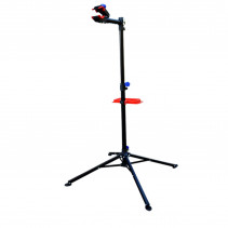 OUTIL REPARATION - PIED D'ATELIER VELO MONTAGE PLIABLE AVEC TABLETTE