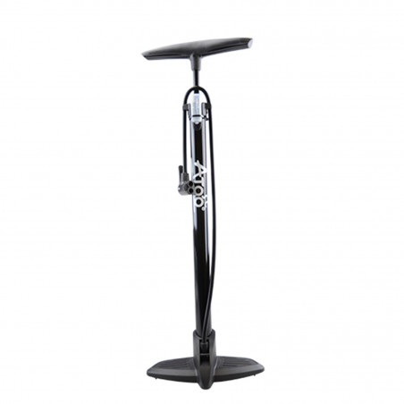 Pompe a pied optimiz acier noir tete plastique vs/vp (sans manometre)