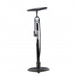 Pompe a pied optimiz acier noir tete plastique vs/vp (sans manometre)