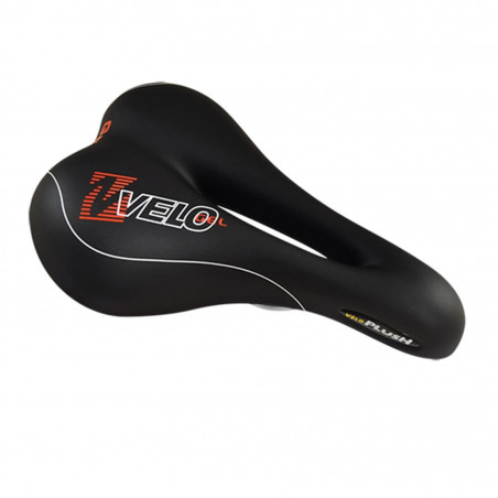 SELLE LOISIR VELO PLUSH GEL HOMME NOIR 494GR (SUR CARTE)