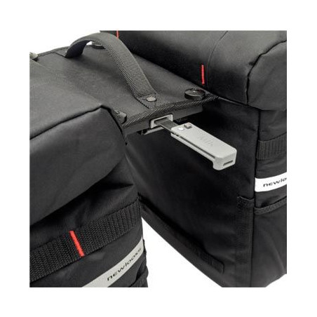 SACOCHE VELO PORTE BAGAGE A PONT NEWLOOXS VIGO NOIR MIK -37 LITRES- 310X400X150MM