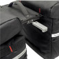 SACOCHE VELO PORTE BAGAGE A PONT NEWLOOXS VIGO NOIR MIK -37 LITRES- 310X400X150MM