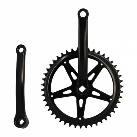 PEDALIER MONOVITESSE CITY 46D L170 3.32 ACIER AXE CARRE