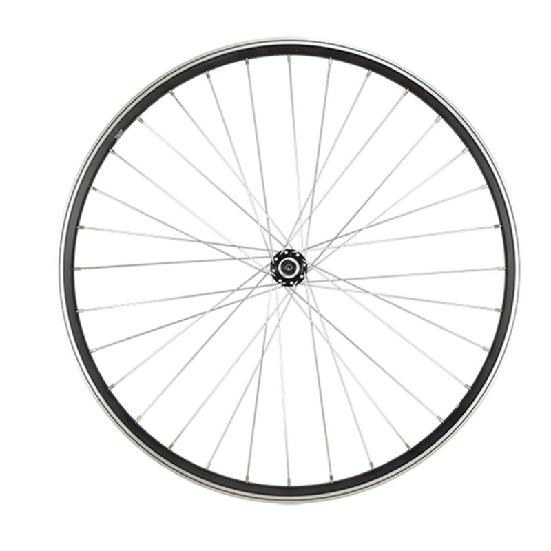 Roue vtt 27.5" av blocage jante noir mach1 er10. moy shim.tx500 v-brake 32t