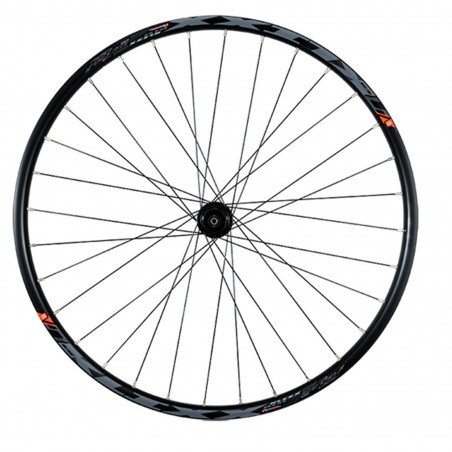 Roue vtt 27.5" ar blocage k7 jante klixx tub.ready.moy.shim.3050 disque centerlock 9/10/11