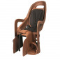 Porte bebe ar sur cadre Polisport groovy ff caramel coussin noir 