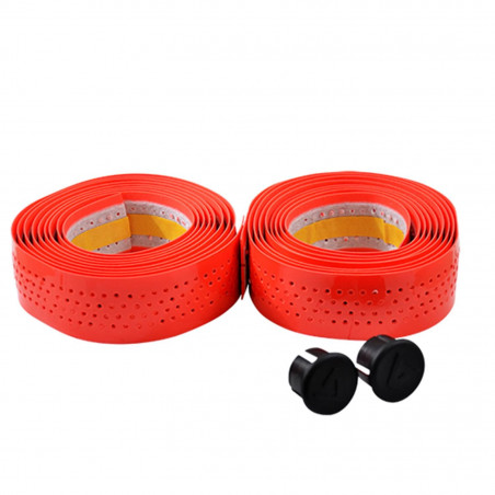 Guidoline Velox gloss grip perfore rouge - epaisseur 2.5 mm