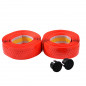 Guidoline Velox gloss grip perfore rouge - epaisseur 2.5 mm
