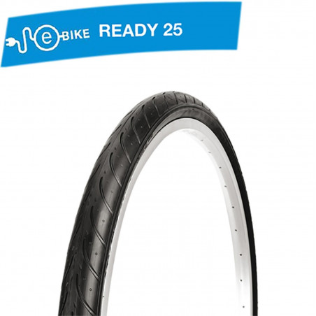 Pneu vtt/urbain 26x1.50 tr Deli blue way anticrevaison 2.5mm noir s-611 (40-559)