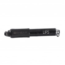 Pompe mini vtt kheax lips hv s 6.2 bars poignee composite corps alu noir l185mm