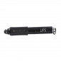 Pompe mini vtt kheax lips hv s 6.2 bars poignee composite corps alu noir l185mm