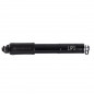 Pompe mini vtt kheax lips hv m 6.2 bars poignee composite corps alu noir l225mm