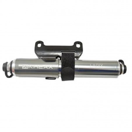 Pompe mini vtt kheax lapix hv s tout alu titane l185mm 90psi/6.2bar