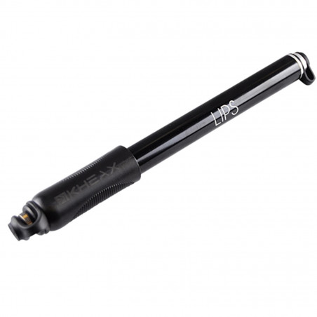Pompe mini route kheax lips hp m 9.7 bars poignee composite  corps alu noir l230mm