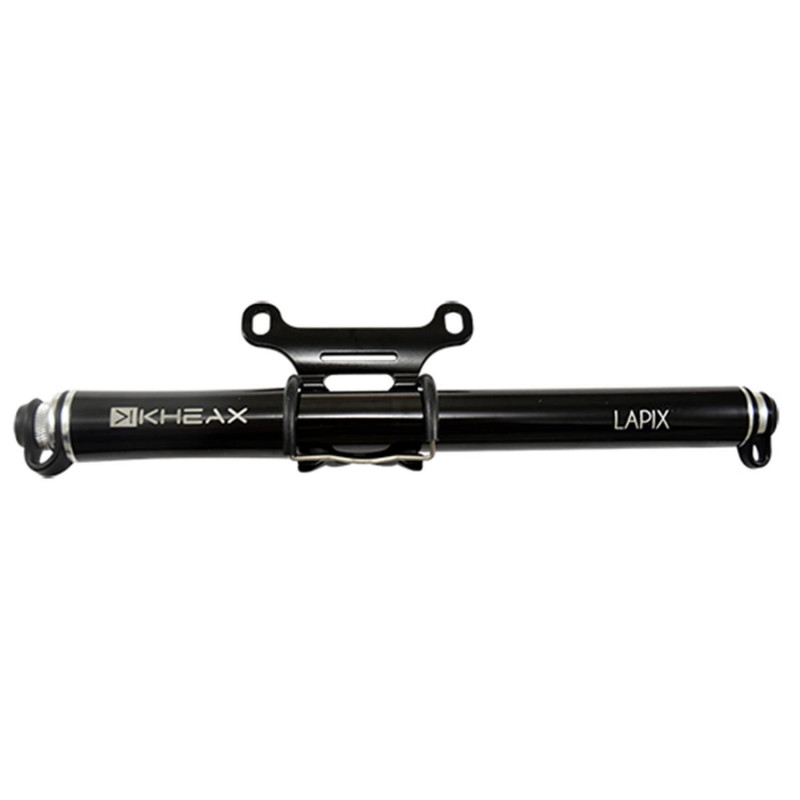 Pompe mini route kheax lapix hp s tout alu noir l180mm 140psi/9.7bar