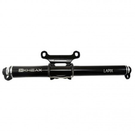 Pompe mini route kheax lapix hp m tout alu noir l230mm 140psi/9.7bar