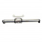 Pompe mini route kheax lapix hp m tout alu argent l230mm 140psi/9.7bar