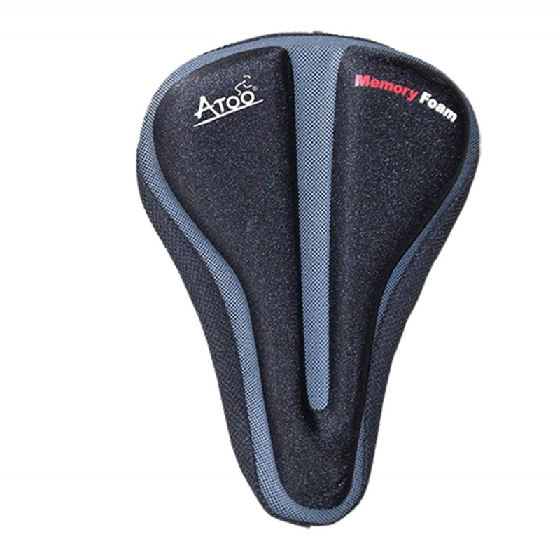 COUVRE SELLE GEL A MEMOIRE DE FORME OPTIMIZ NOIR ETROIT 270X200 MM