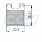 Plaquette frein vtt 19 clarks sintered adapt. hope pro enduro/c2 (pr)