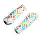 POIGNEE VELO NO CONTEST ERGONOMIQUE MULTI COULEURS 135MM (PR)