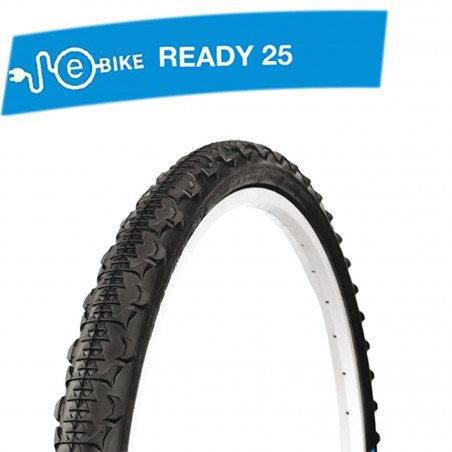Pneu vtt 26x1.90 tr Deli blue way anticrevaison 2.5mm noir s-602 (50-559)