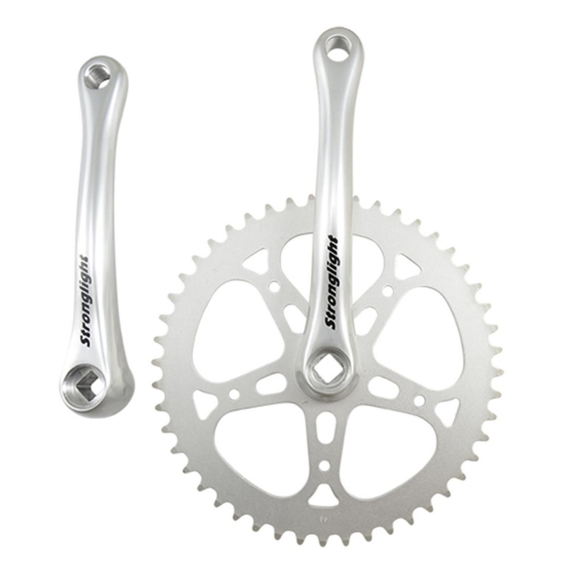 PEDALIER MONOVITESSE CITY 48D L170 ALU STRONG 55S ARGENT 2.38