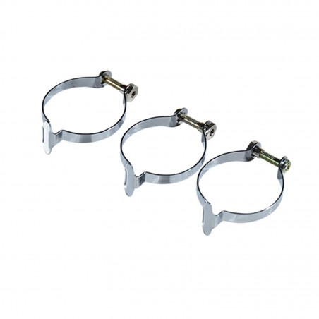 COLLIER PASSE GAINE 28.6MM OPTIMIZ ACIER CHROME (X3) (SANS VISSERIE)