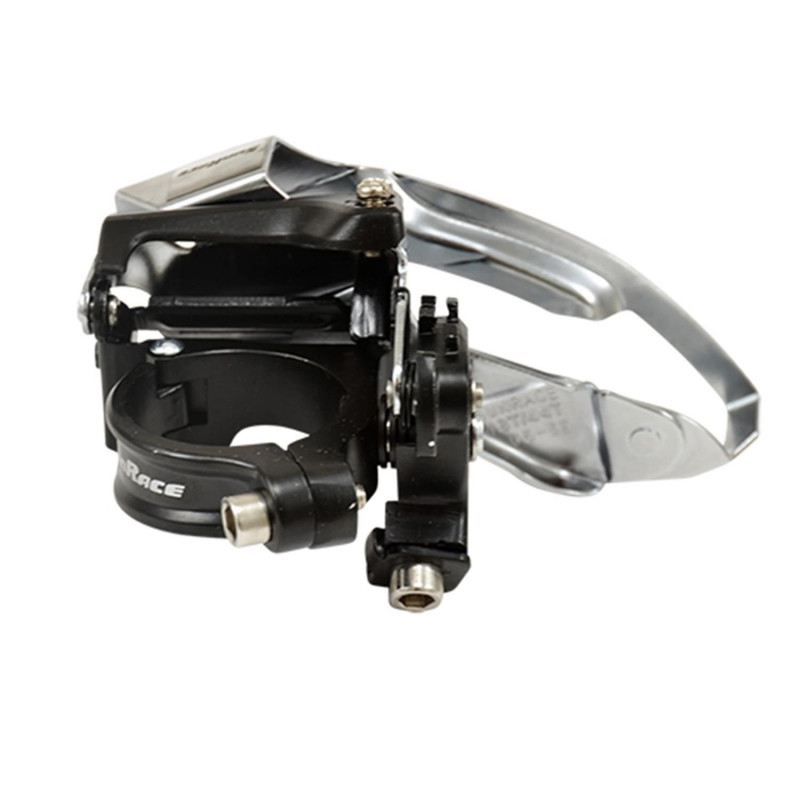 Derailleur vtt av Sunrace d34.9/31.8/28.6 m924 tirage haut/bas collier bas (3x9v)