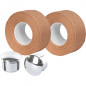 Guidoline Velox coton superieur tressostar 90 beige avec embouts guidon (pr) blister