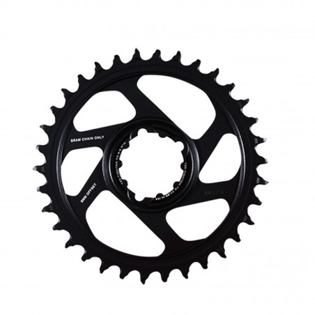 PLATEAU VTT MONO DIRECT MOUNT 6MM EXTER 34DTS NOIR EAGLE X SYNC OFFSET SRAM 12V