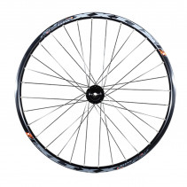 Roue vtt 27.5" av jante noir mach1 klixx tub.ready. moyeu disque 6t axe traversant 15x100