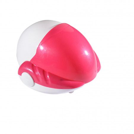 PORTE POUPEE/ACCESSOIRES VELO ENFANT BLANC ROSE (FIXATION ARRIERE)