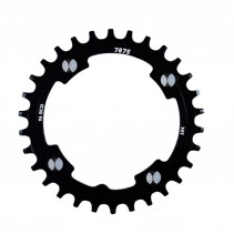 PLATEAU VTT MONO DIAM  96 EXTER 30DTS NOIR 4 BRANCHES SUNRACE CRMX00 1X10/11/12V.