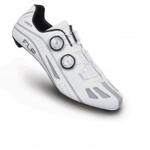 CHAUSSURE ROUTE FLR FXX T40 BLANC SERRAGE MOLETTE  SEMELLE CARBONE (PR)