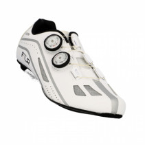 CHAUSSURE ROUTE FLR FXX T42 BLANC SERRAGE MOLETTE  SEMELLE CARBONE (PR)