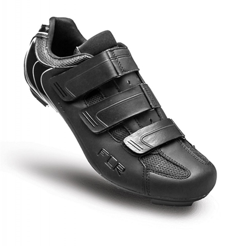 CHAUSSURE ROUTE FLR PRO F35 T40 NOIR 3 BANDES AUTO AGRIPPANTES  (PR)