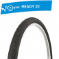 Pneu vtc 700x38c tr Deli blue way anticrevaison 2.5mm f. reflechissant noir (40-622) e bik