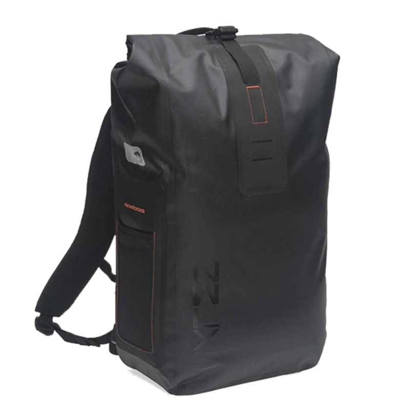 SACOCHE VELO PORTE BAGAGE NEWLOOXS VARO BACKPACK NOIR 100% ETANCHE - 22 LITRES - 290x500x1