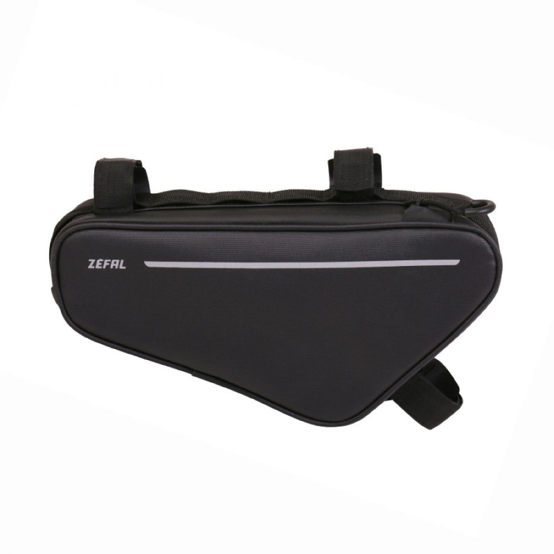 SACOCHE DE CADRE VELO ZEFAL Z AVENTURE C2 2.2L NOIR FIXATION BANDE AUTO-AGRIPPANTE (280x130x65mm)