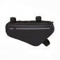 SACOCHE DE CADRE VELO ZEFAL Z AVENTURE C2 2.2L NOIR FIXATION BANDE AUTO-AGRIPPANTE (280x130x65mm)
