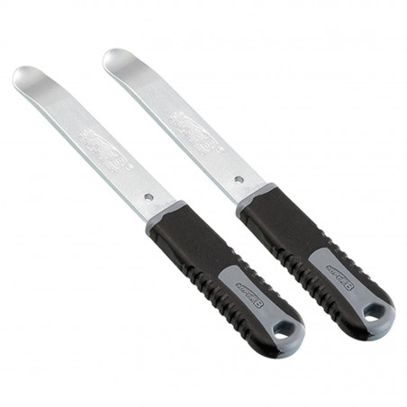 OUTIL DEMONTE PNEU VELO SUPER B TB-TL20 ACIER AVEC POIGNEE  (X2) (PREMIUM)