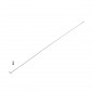 RAYON 2.3 MM INOX ARGENT  L256 AVEC ECROU (X1) MACH1
