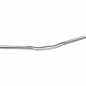 CINTRE VELO CITY ACIER  D25.4 ARGENT ERGOTEC LADY TOWN L700MM HAUT.16MM 30° 410GR (LEVEL 4