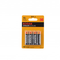 PILE ALCALINE 1.5V LR06 AA KODAK XTRALIFE ALKALINE (X4)