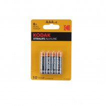 PILE ALCALINE 1.5V LR03 AAA KODAK XTRALIFE ALKALINE (X4)