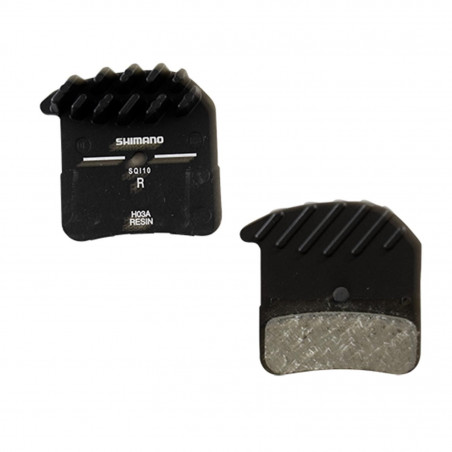Plaquette frein vtt 36 Shimano saint/zee m640/810/820 resine ice tech h03a 4 pistons (pr)