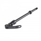 Blocage vtt ar axe traversant pour remorque comp Shimano 12mm entraxe 142/148mm p1.5 noir