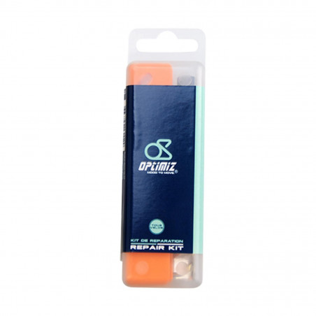 NECESSAIRE REP/RUSTINE OPTIMIZ VELO 7 PIECES/1 DISSOLUTION 5 ML/1 GRATTOIR/2 DEMONTE PNEU